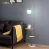 Home Home Golden أو Black Arc Lamp
