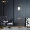 Home Home Golden أو Black Arc Lamp