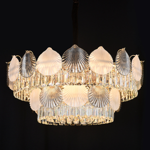 مصباح قلادة كريستال طراز حديث عالي الجودة كريستال K9