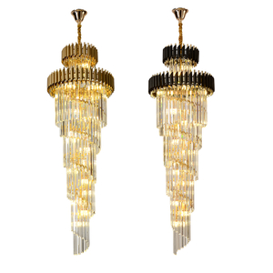 حجم كبير K9 كريستال ستاير لايت لردهة فندق خمس نجوم