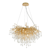 الثريا الكريستالية الإبداعية الفاخرة الحديثة مناسبة لغرفة الطعام غرفة الطعام الثريا