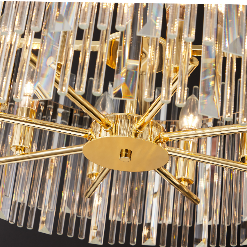 مصباح طاولة كريستال الحديثة