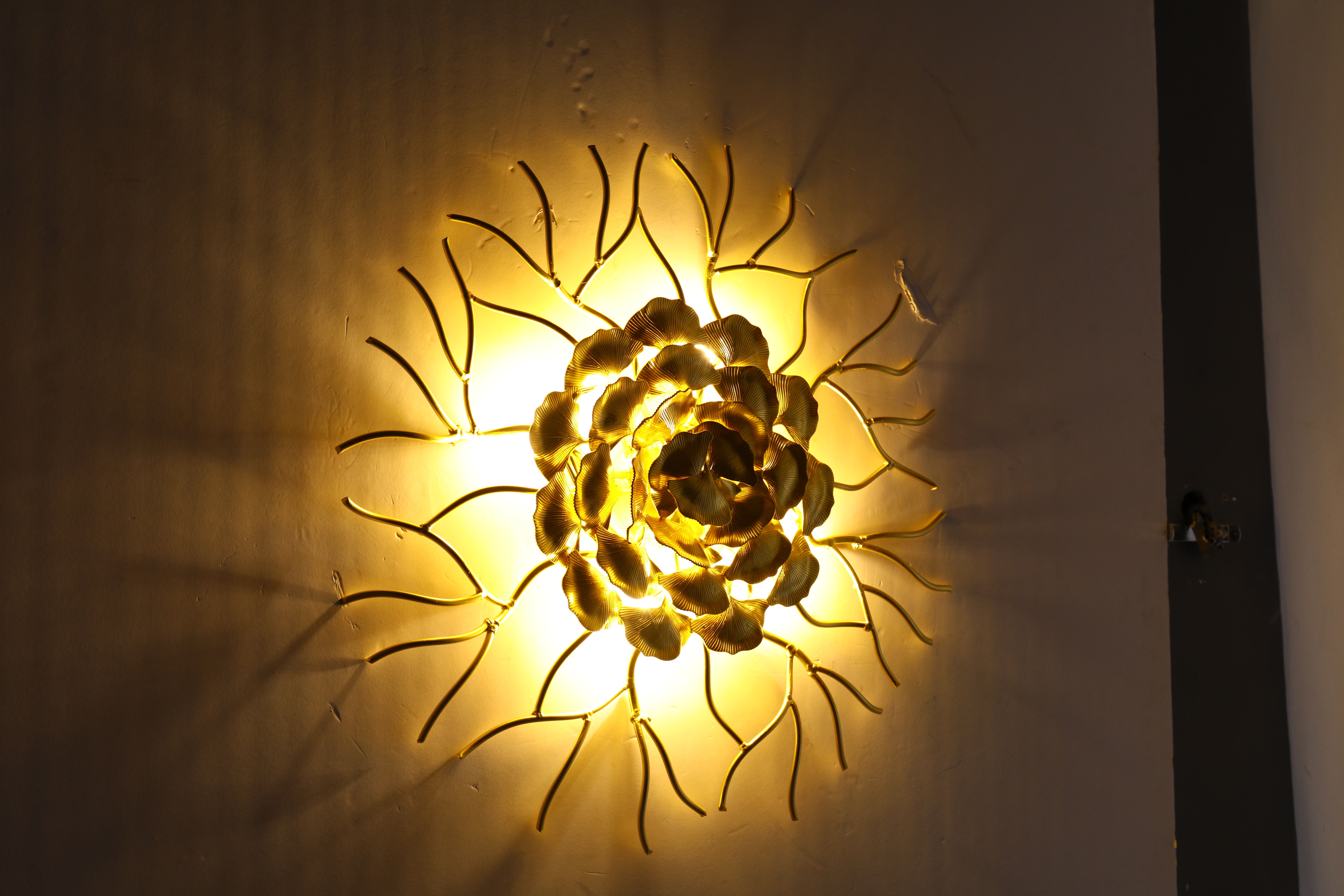 الجدار الشمعدان الإضاءة