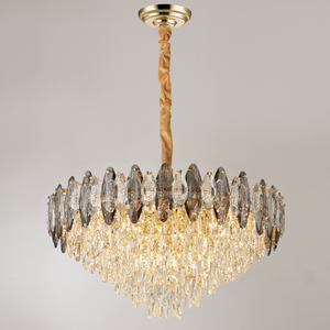 نمط أزياء ثريا كريستال حديثة لغرفة المعيشة