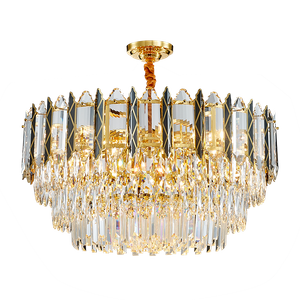 مصباح قلادة كريستال على طراز دول الشرق الأوسط لديكور المنزل