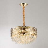 قلادة مصباح حديثة بلورات سقف LED Crystal Chandelier قلادة