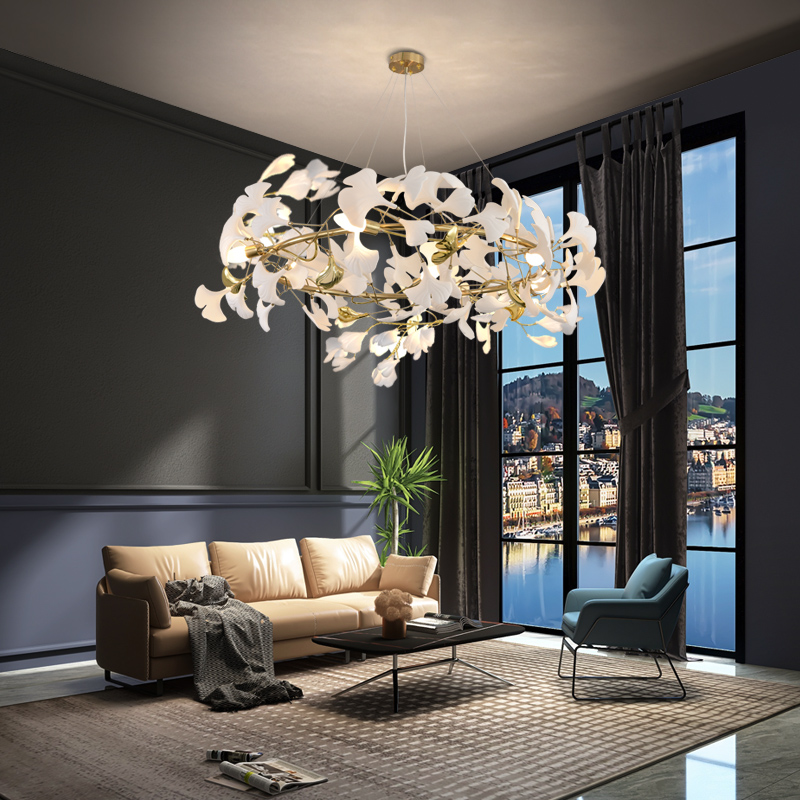 Ginkgo Chandelier 